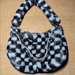 Urban Outfitters NWOT Black and White Checkered Women's Bag $15